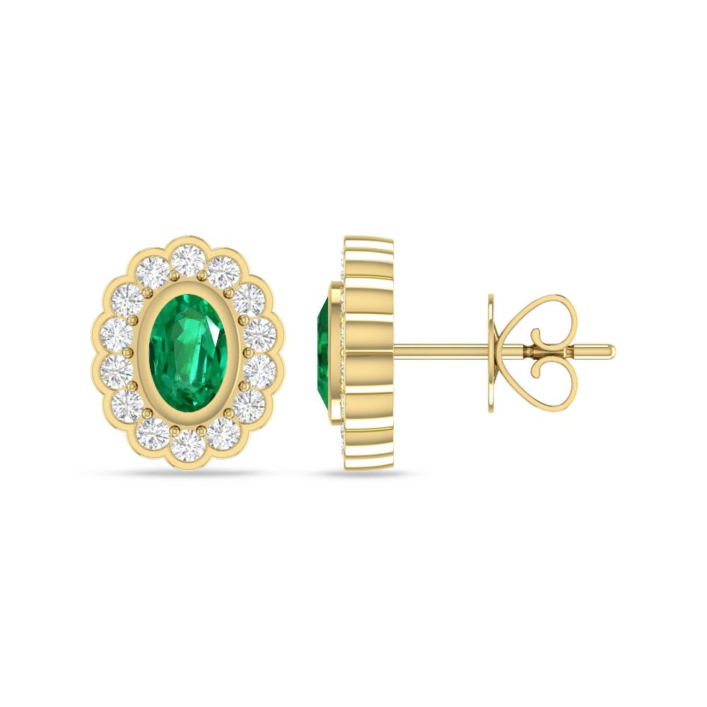 Yellow Gold - Emerald